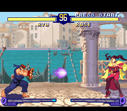 Street Fighter Zero 2 (Japan) In game screenshot